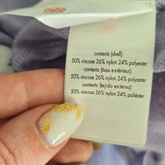 Weworewhat Knit Halter Crop Top Lavender - Picture 5 of 5